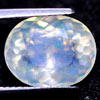 3.32 Ct. Oval Natural Multi Color Opal Unheated