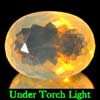 3.94 Ct. Oval Natural Multi Color Opal Sudan Unheated