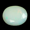 3.78 Ct. Oval Natural Multi Color Opal Sudan Unheated