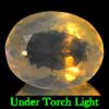 1.85 Ct. Oval Shape Natural Multi Color Opal Unheated
