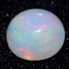 1.05 Ct. Oval Cabochon Natural Multi Color Opal Sudan