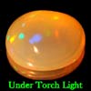 0.91 Ct. Oval Cab Natural Gem Multi Color Opal Sudan