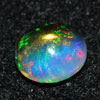 0.91 Ct. Oval Cab Natural Gem Multi Color Opal Sudan