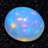 1.33 Ct. Oval Cab Natural Gem Multi Color Opal Sudan