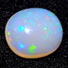 1.45 Ct. Oval Cabochon Natural Multi Color Opal Sudan