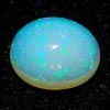 1.98 Ct. Oval Cabochon Natural Multi Color Opal Sudan