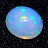 1.53 Ct. Oval Cab Natural Gem Multi Color Opal Sudan