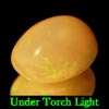1.01 Ct. Oval Cabochon Natural Multi Color Opal Sudan