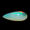 1.77 Ct. Pear Cabochon Natural Multi Color Opal Sudan