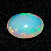 0.68 Ct. Oval Cabochon Natural Multi Color Opal Sudan