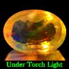 Unheated 3.81 Ct. Oval Shape Natural Multi Color Opal Unheated 3.81 Ct. Oval Shape Natural Multi Color Opal