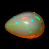 1.80 Ct. Pear Cabochon Natural Multi Color Opal 1.80 Ct. Pear Cabochon Natural Multi Color Opal