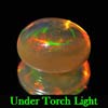 0.77 Ct. Oval Cabochon Natural Multi Color Opal Sudan
