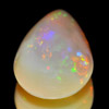 0.94 Ct. Pear Cabochon Natural Multi Color Opal Sudan