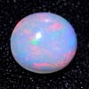 1.01 Ct. Oval Cab Natural Multi Color Opal Sudan Gem