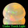 0.90 Ct. Oval Cabochon Natural Multi Color Opal Sudan