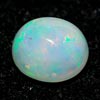0.85 Ct. Oval Cabochon Natural Multi Color Opal Sudan