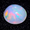 0.72 Ct. Oval Cabochon Natural Multi Color Opal Sudan