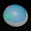 0.77 Ct. Oval Cab Natural Multi Color Opal Sudan Gem