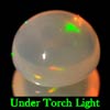 0.74 Ct. Oval Cab Natural Multi Color Opal Sudan Gem