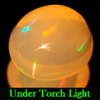 0.87 Ct. Oval Cabochon Natural Multi Color Opal Sudan