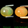 1.35 Ct. Oval Cabochon Natural Multi Color Opal Sudan