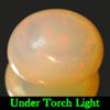 1.02 Ct. Oval Cab Natural Multi Color Opal Sudan Gem