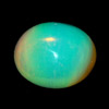 0.85 Ct Oval Cabochon Natural White Opal Sudan Unheated 0.85 Ct Oval Cabochon Natural White Opal Sudan Unheated