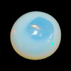 0.86 Ct. 6.8 Mm Natural Multi Color Opal Sudan Unheated