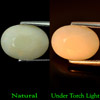 Unheated 4.28 Ct. Oval Natural Multi Color Opal Sudan