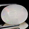 Unheated 2.86 Ct. Oval Natural White Color Opal Sudan Unheated 2.86 Ct. Oval Natural White Color Opal Sudan