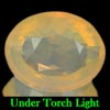Unheated 4.58 Ct. Oval Natural Multi Color Opal Sudan Unheated 4.58 Ct. Oval Natural Multi Color Opal Sudan