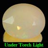 Unheated 9.30 Ct. Oval Natural Multi Color Opal Sudan Unheated 9.30 Ct. Oval Natural Multi Color Opal Sudan