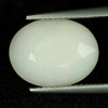 Unheated 3.96 Ct. Oval Natural White Color Opal Sudan Unheated 3.96 Ct. Oval Natural White Color Opal Sudan