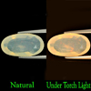 Unheated 6.58 Ct. Oval Natural White Opal Ethiopia Unheated 6.58 Ct. Oval Natural White Opal Ethiopia