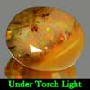 Unheated 8.13 Ct. Oval Natural Multi Color Opal Sudan Unheated 8.13 Ct. Oval Natural Multi Color Opal Sudan