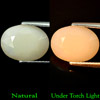Unheated 3.90 Ct. Oval Natural Multi Color Opal Sudan