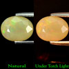 Unheated 1.39 Ct. Oval Natural Multi Color Opal Sudan