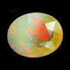 3.62 Ct. Oval Natural Multi Color Opal Sudan Unheated