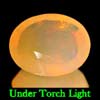 4.22 Ct. Oval Natural Multi Color Opal Sudan Unheated