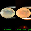 1.24 Ct. Oval Natural Multi Color Opal Sudan Unheated