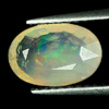 1.11 Ct. Oval Natural Multi Color Opal Sudan Unheated