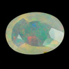 4.40 Ct. Oval Natural Multi Color Opal Sudan Unheated