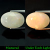 5.97 Ct. Oval Natural Multi Color Opal Sudan Unheated