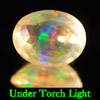 0.98 Ct. Oval Natural Multi Color Opal Sudan Unheated