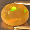 2.04 Ct. Oval Natural Multi Color Opal Sudan Unheated