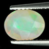 0.94 Ct. Oval Natural Multi Color Opal Sudan Unheated