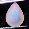 0.98 Ct. Pear Natural Multi Color Opal Sudan Unheated