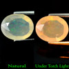 5.54 Ct. Oval Shape Natural Multi Color Opal Unheated