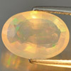 2.83 Ct. Oval Natural Multi Color Opal Sudan Unheated